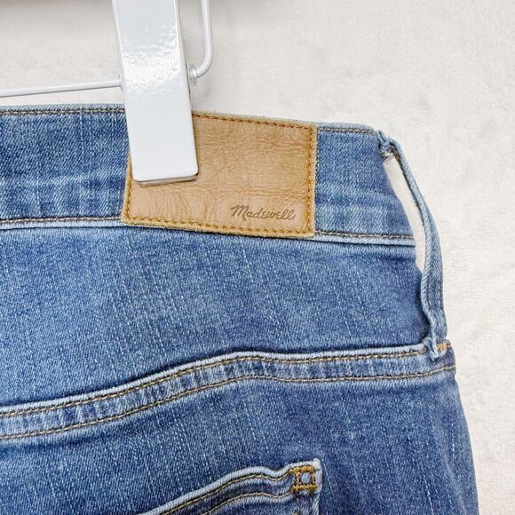 MADEWELL Mid Rise Skinny Jeans 9" Pendale Wash Stretch Classic Ankle Sz 34T Tall - Picture 9 of 12